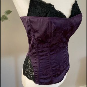 Frederick’s of Hollywood Purple Corset